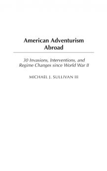 American Adventurism Abroad