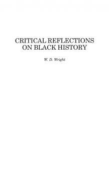 Critical Reflections on Black History