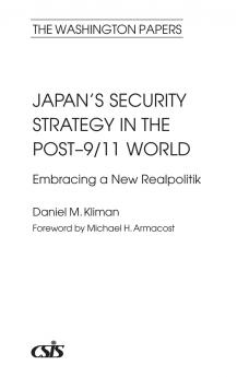 Japan's Security Strategy in the Post-9/11 World