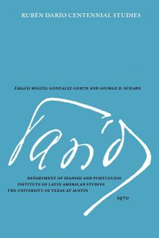 Ruben Dario Centennial Studies