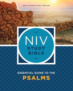 NIV Study Bible Essential Guide to Psalms Paperback Red Letter Comfort Print | Softcover