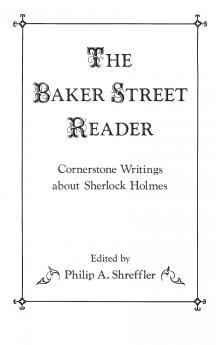 The Baker Street Reader