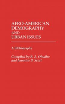 Afro-American Demography and Urban Issues
