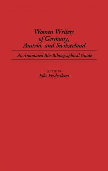 Women Writers of Germany Austria and Switzerland