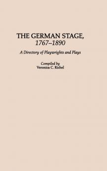 German Stage 1767-1890