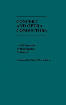 Concert and Opera Conductors