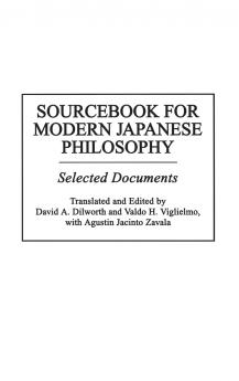 Sourcebook for Modern Japanese Philosophy