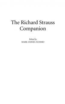 The Richard Strauss Companion