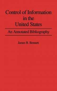 Control of Information in the United States