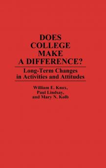 Does College Make a Difference?