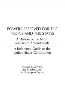 Powers Reserved for the People and the States
