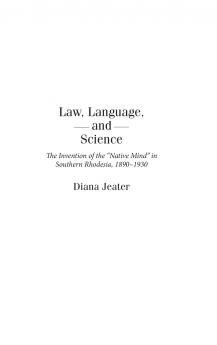 Law Language and Science