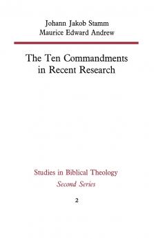 The Ten Commandments in Recent Research