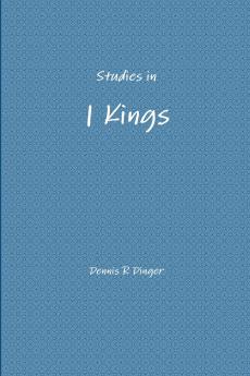 Studies in 1 Kings