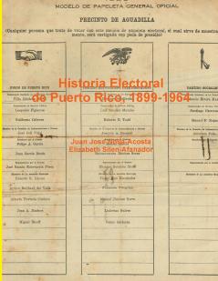 Elecciones en Puerto Rico 1899-1964
