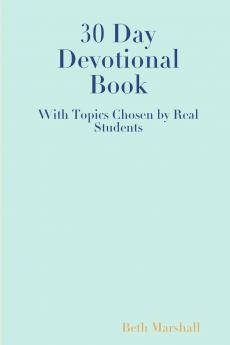 30 Day Devotional Book for Students