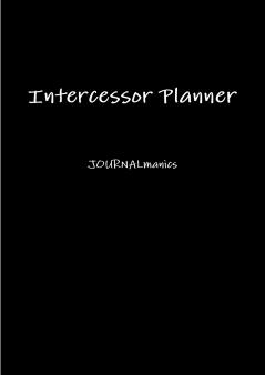 Intercessor Planner