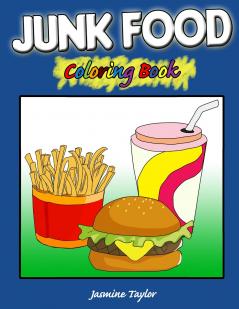 Junk Food Coloring Book