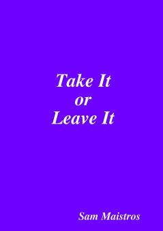 Take It or Leave It