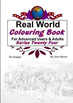 Real World Colouring Books Series 24