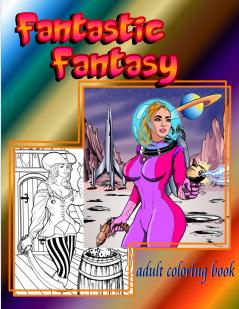 Fantastic Fantasy adult coloring book
