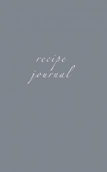 Recipe Journal Softcover