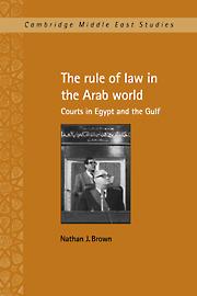 The Rule of Law in the Arab World