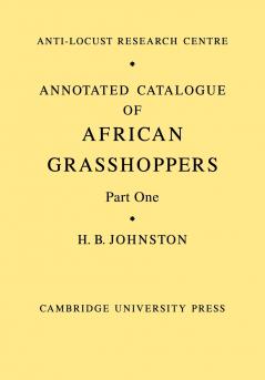 Annotated Catalogue of African Grasshoppers