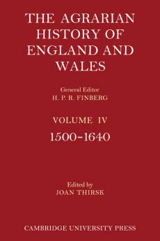 The Agrarian History of England and Wales