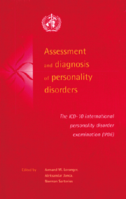Assessment and Diagnosis of Personality Disorders