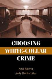 Choosing White-Collar Crime