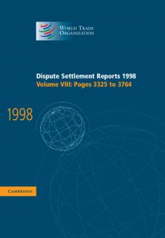 Dispute Settlement Reports 1998