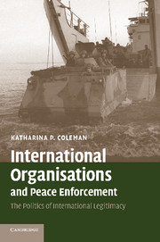 International Organisations and Peace Enforcement