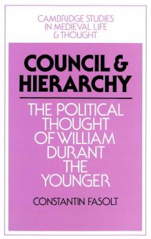 Council and Hierarchy