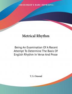 Metrical Rhythm