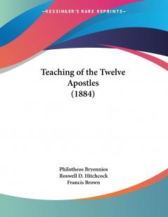 Teaching of the Twelve Apostles (1884)