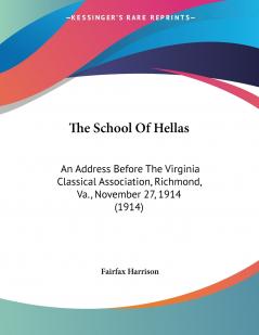 The School Of Hellas