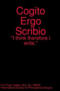 Cogito Ergo Scribio