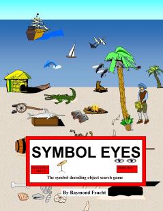 SYMBOL EYES REBUS GAME PUZZLE BOOK