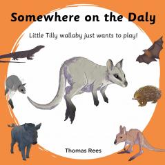 Somewhere on the Daly - Little Tilly wallaby just wants to play!