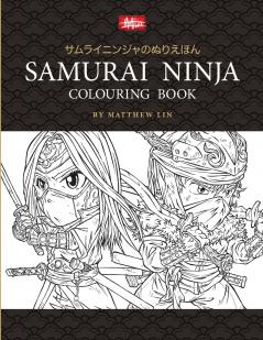 Samurai Ninja Colouring Book