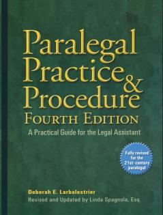 Paralegal Practice & Procedure Fourth Edition