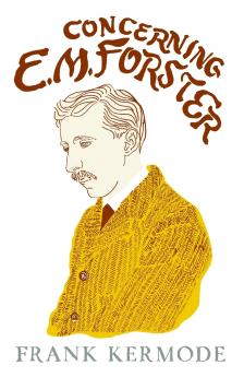 Concerning E.M. Forster