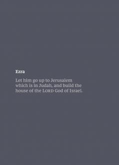 NKJV Bible Journal - Ezra | Softcover
