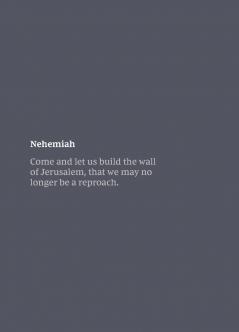 NKJV Bible Journal - Nehemiah | Softcover