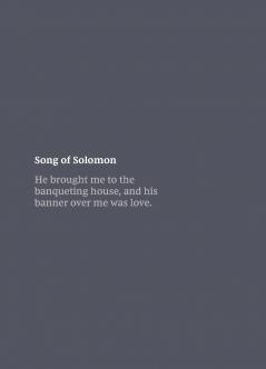 NKJV Bible Journal - Song of Solomon | Softcover