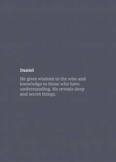 NKJV Bible Journal - Daniel Paperback Comfort Print | Softcover | Gray