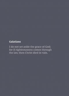NKJV Bible Journal - Galatians Paperback Comfort Print | Softcover