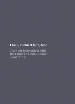 NKJV Bible Journal - 1-3 John Jude Paperback Comfort Print | Softcover