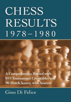 Chess Results 1978-1980